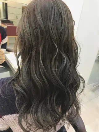 ロング カラー 顔まわり🤍小顔 カット🤍みさきのヘアスタイル