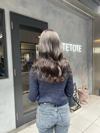ロング カラー いなみね はるきのヘアスタイル