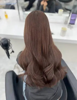ロング ♡ナチュラルガーリー ♡ベージュ♡RINAのヘアスタイル