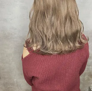 ミディアム カラー CLUTCH天王寺 西藤遥河のヘアスタイル