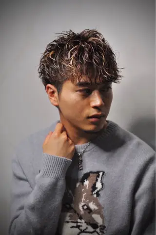 ショート ヒロ銀座barber shop 難波所属・つつみうち ふわりのヘアスタイル