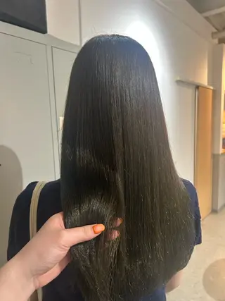 セミロング 🫧透明感カラー 🫧久留米美容室のヘアスタイル