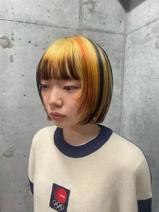 ショート shoko/ 海外ガール風パーマのヘアスタイル