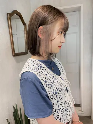 カラー スミレ /メンズ /コーンロウのヘアスタイル