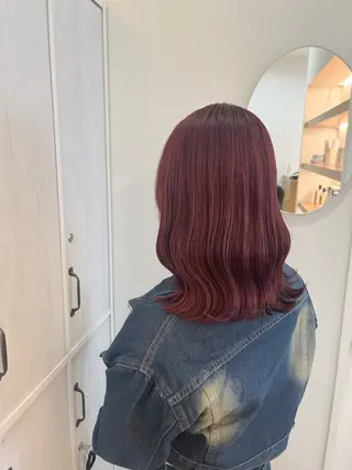 ミディアム カラー 🫧髪質改善🫧 神田紗来のヘアスタイル