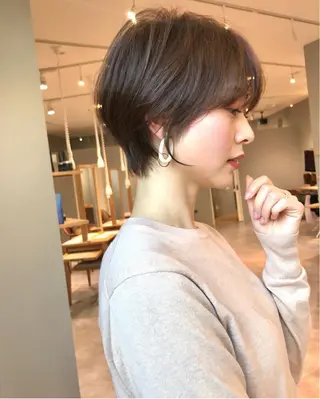 ショート カラー i.Osaka【アイドット オオサカ】所属・VIEWOsaka店 ショート得意みうらのヘアスタイル
