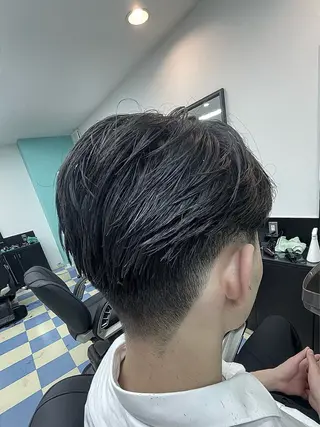 ミディアム ヘアアレンジ メンズ 似合わせカット特化/ 💈ミナ💈のヘアスタイル