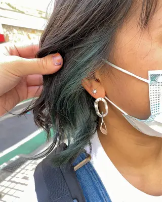 ショート カラー 韓国風デザイン 💐MIZUKI💐のヘアスタイル