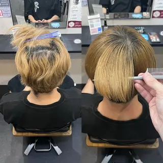 ショート Maison de  Day&Night所属・統括ディレクター kuriのヘアスタイル