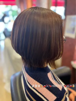 ショート パーマ エル美容室所属・織田 英之のヘアスタイル