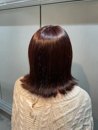 ミディアム カラー es Hair Make Space所属・KAREN／ 武蔵小山/自由が丘のヘアスタイル