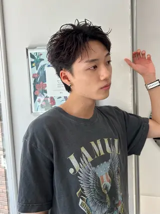 メンズ メンズ特化美容師 タナカリョウのヘアスタイル