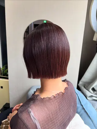 ショート RUE5所属・🫧ストレート/ ボブ　真鍋 衿奈🫧のヘアスタイル