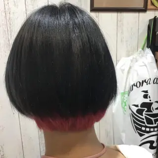 ショート カラー embrace エンブレイスのヘアスタイル