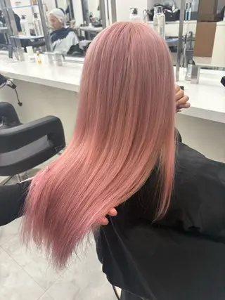 カラー ブリーチ/ハイトーン 💛SAKI‎💛のヘアスタイル