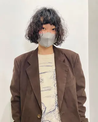 パーマ HIBIKI/原宿 ハッシュカット🪄のヘアスタイル