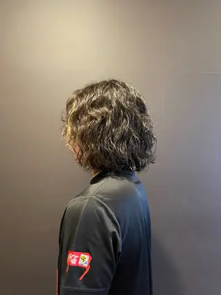 ミディアム パーマ メンズ パーマ指名No.1 /Ryosuke.のヘアスタイル