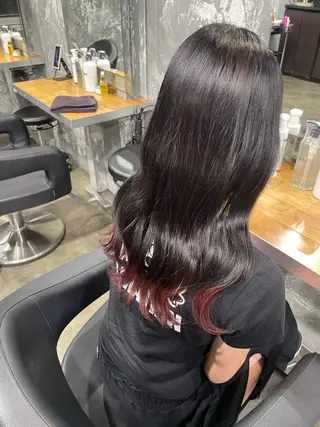 ロング カラー 🤍ベージュ/透明感 韓国ヘア/まりん🤍のヘアスタイル