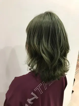 ミディアム カラー nambu-GARDEN所属・高橋 美波のヘアスタイル