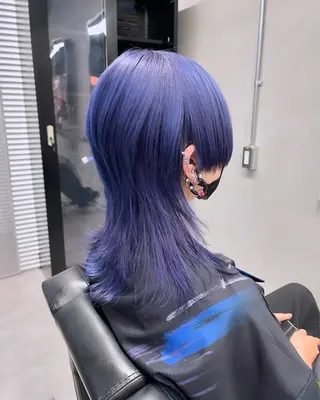 ミディアム 柏 ウルフ/レイヤー 田中佐和🐺のヘアスタイル