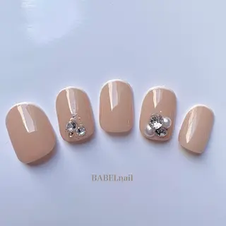 ネイル BABELバベル所属・江戸川橋✨BABEL 【バベル】大人可愛いのネイルデザイン