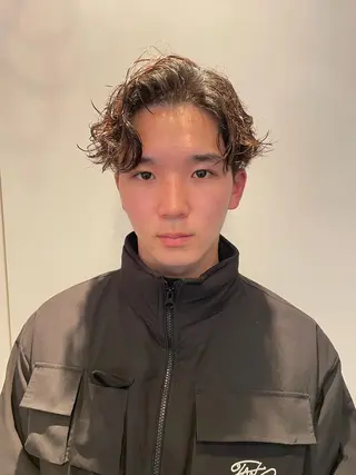 メンズ デザインパーマ🌀 KAISEIのヘアスタイル