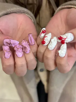 ネイル ハイトーン特化 pepe🎀のヘアスタイル