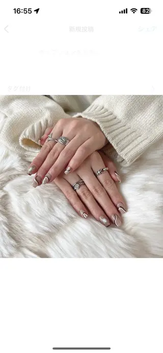 ネイル nail salon MUAのネイルデザイン