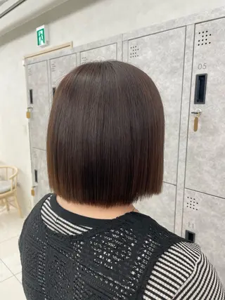 ショート 艶カラー/カット モデル募集中/あやかのヘアスタイル