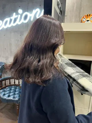 ロング カラー スワイプするのちょっ と待った艶髪/透明感のヘアスタイル