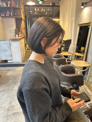 ショート カラー kaho🐏🦩 カットモデル募集中のヘアスタイル