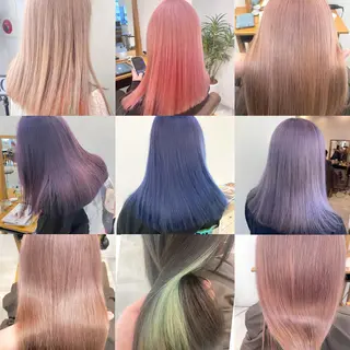 ロング little salt 渋谷店所属・akina*ブリーチ ♡トレンドヘアのヘアスタイル
