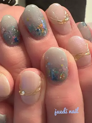 ネイル juedi nail(木曜日のネイル)所属・juedi nail KAORINのネイルデザイン