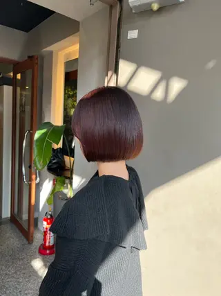 ショート 水田仁 【美髪髪質改善】のヘアスタイル