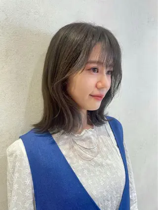 セミロング カラー カラー/レイヤー/ 髪質改善/PAAQのヘアスタイル