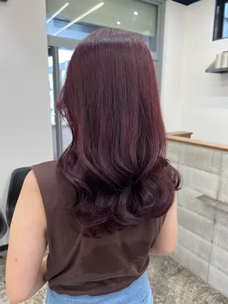 ロング カラー 似合わせ特化 ハイトーン/増田芳樹のヘアスタイル