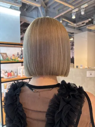 ショート ❄️透明感カラー/ ボブ/けんしん🌿のヘアスタイル