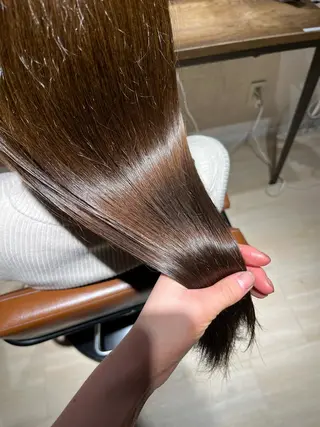 セミロング レイヤーカット/韓国 ヘア/LILICAのヘアスタイル