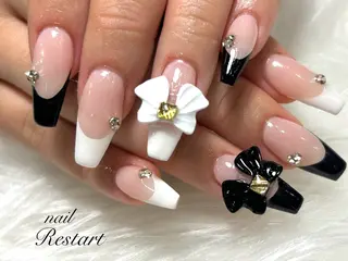 ロング nail Restart所属・Restart YURIのネイルデザイン