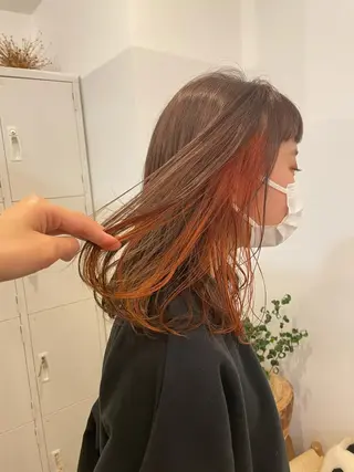 カラー 大迫 江梨のヘアスタイル