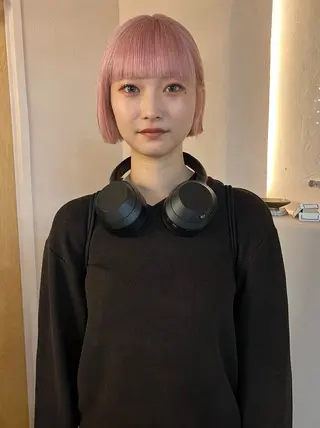 ショート iru所属・mi kiのヘアスタイル