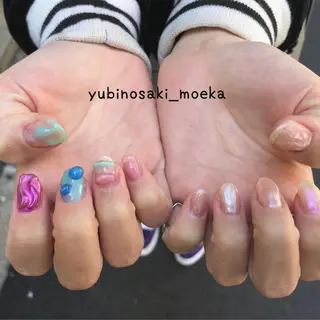 ネイル ゆびノさき茨木店 ニュアンス/アートのネイルデザイン