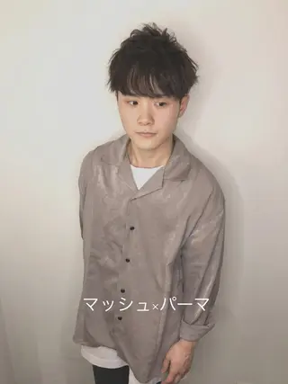 ミディアム ショートが得意✂️ 藤城建太のヘアスタイル