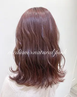 ミディアム カラー 横浜🍒カット エクステ/RIEのヘアスタイル