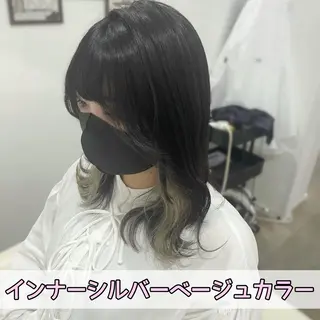 ミディアム カラー Jewel Box所属・髪質改善ストレート 特化⭐️杉本奈稀沙のヘアスタイル