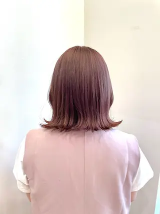 ミディアム カラー momone🍒 メンズカットパーマのヘアスタイル