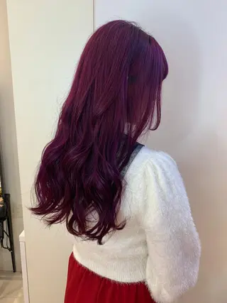 ロング カラー Le'a渋谷所属・インナーエクステ渋谷 🦋KAJIのヘアスタイル