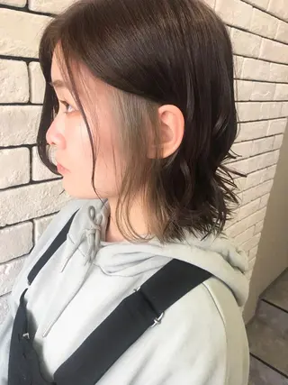 ミディアム mare所属・＊＊＊ natsumiのヘアスタイル