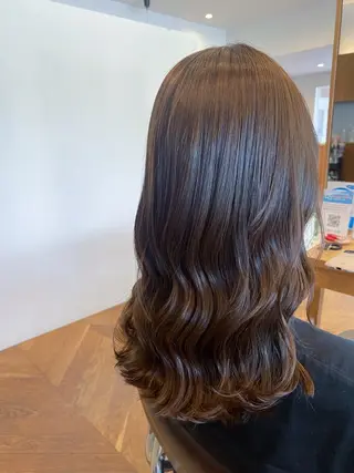 ロング カラー カノエ大濠店 MIZUKIのヘアスタイル