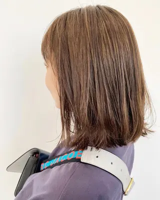 ミディアム カラー Raf.hair design所属・MAYU / Raf.のヘアスタイル